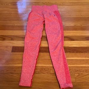 Red Gymshark Leggings